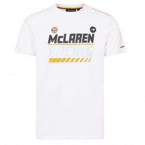 Officially Licensed McLaren Racing Gulf T Shirt